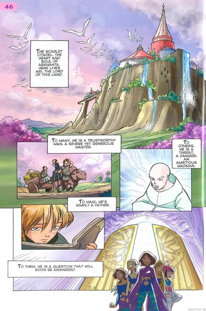 Read online W.i.t.c.h. comic -  Issue #28 - 32