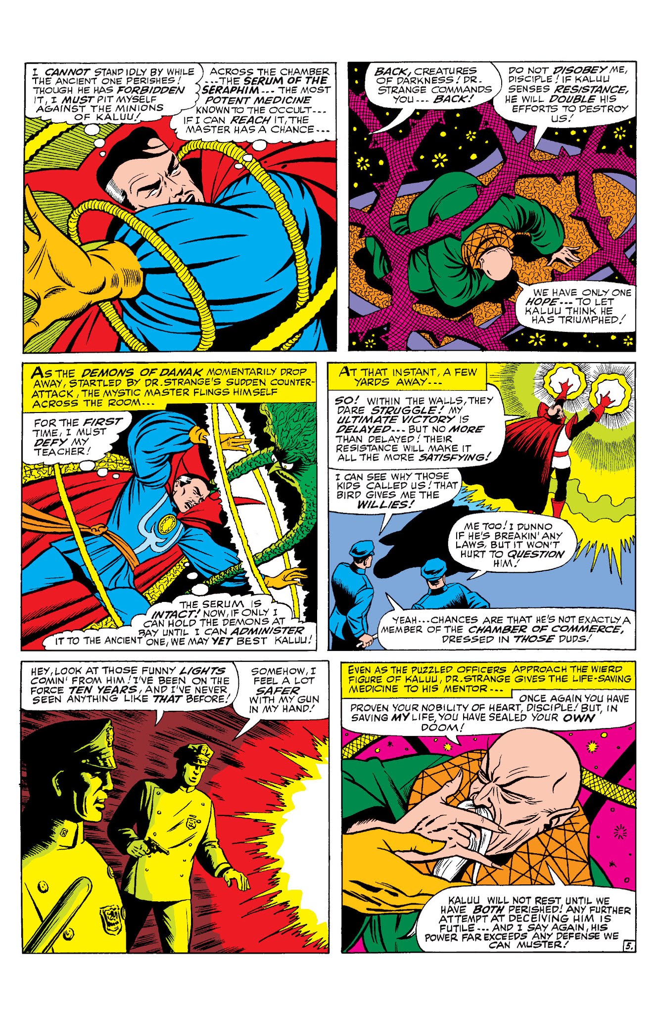 Read online Marvel Masterworks: Doctor Strange comic -  Issue # TPB 2 (Part 1) - 88