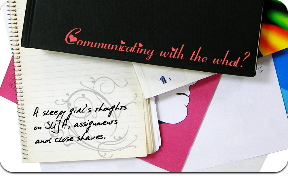 Communicating with the what?