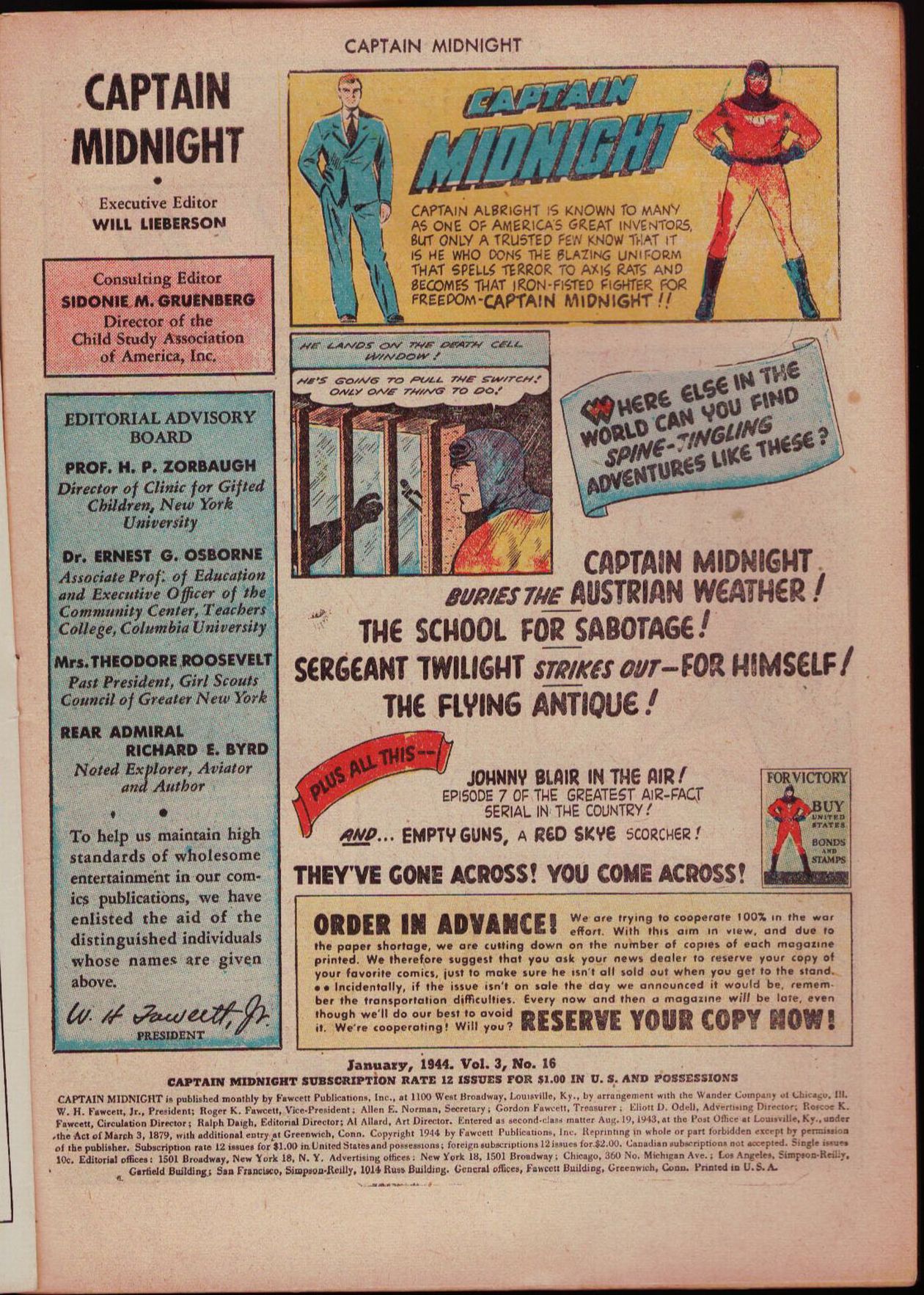 Read online Captain Midnight (1942) comic -  Issue #16 - 3