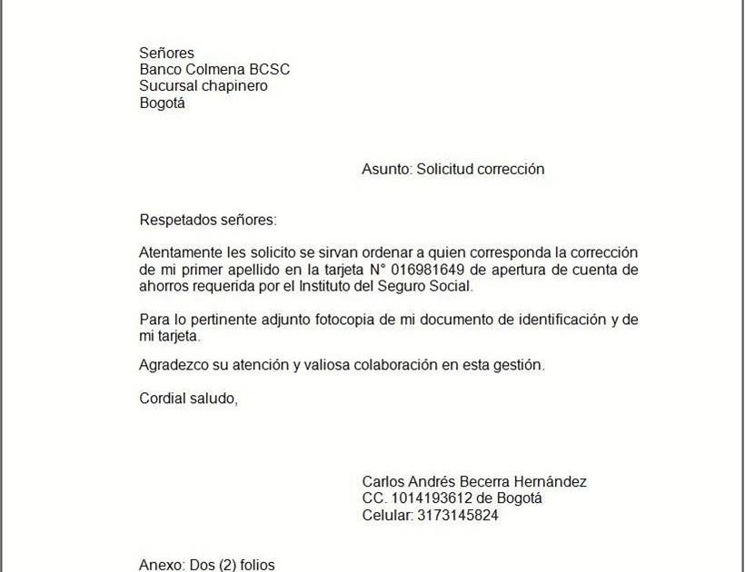 Carta De Queja