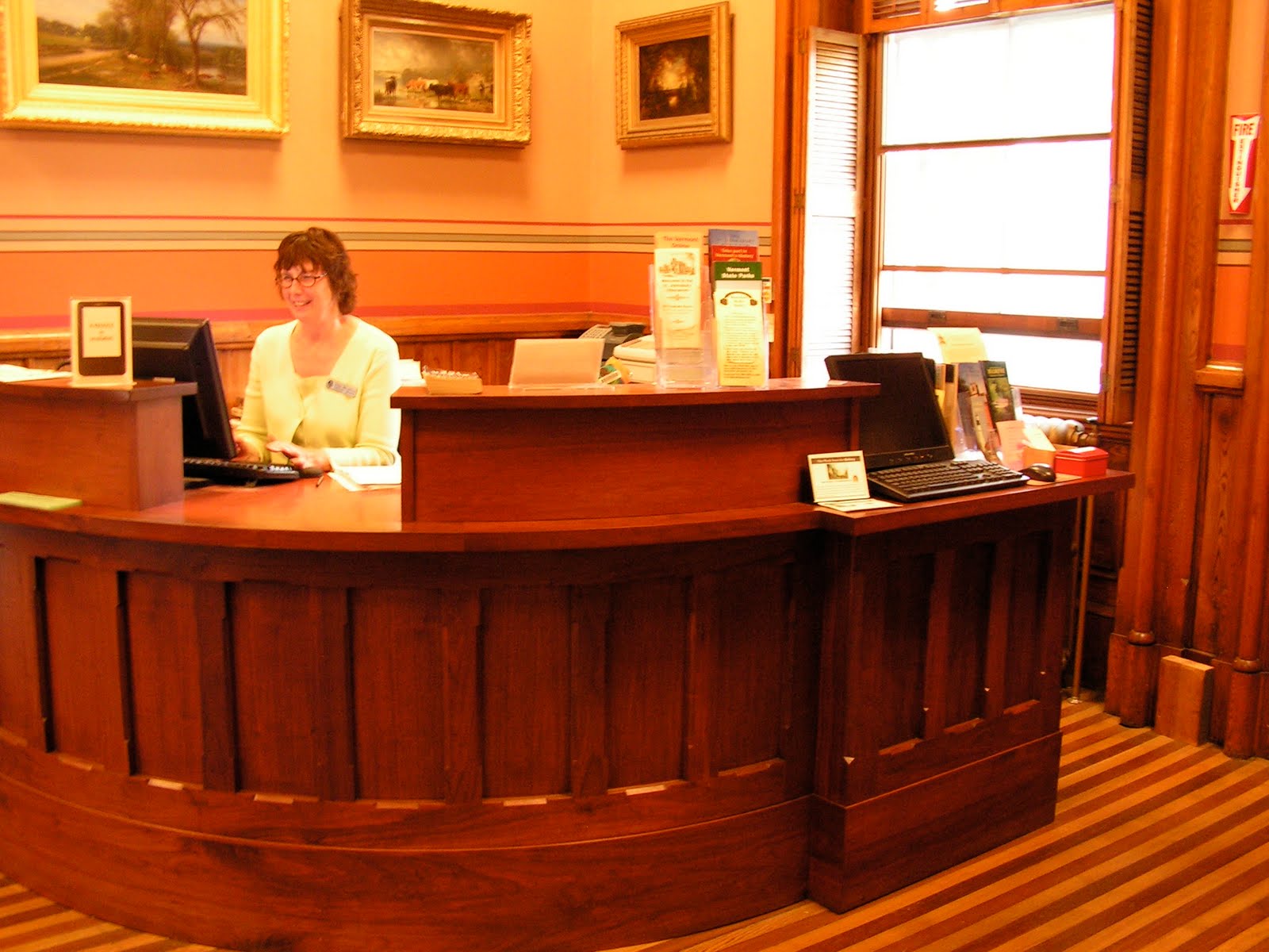 Library Space Traveler St. Johnsury Athenaeum in St. Johnsbury, Vermont