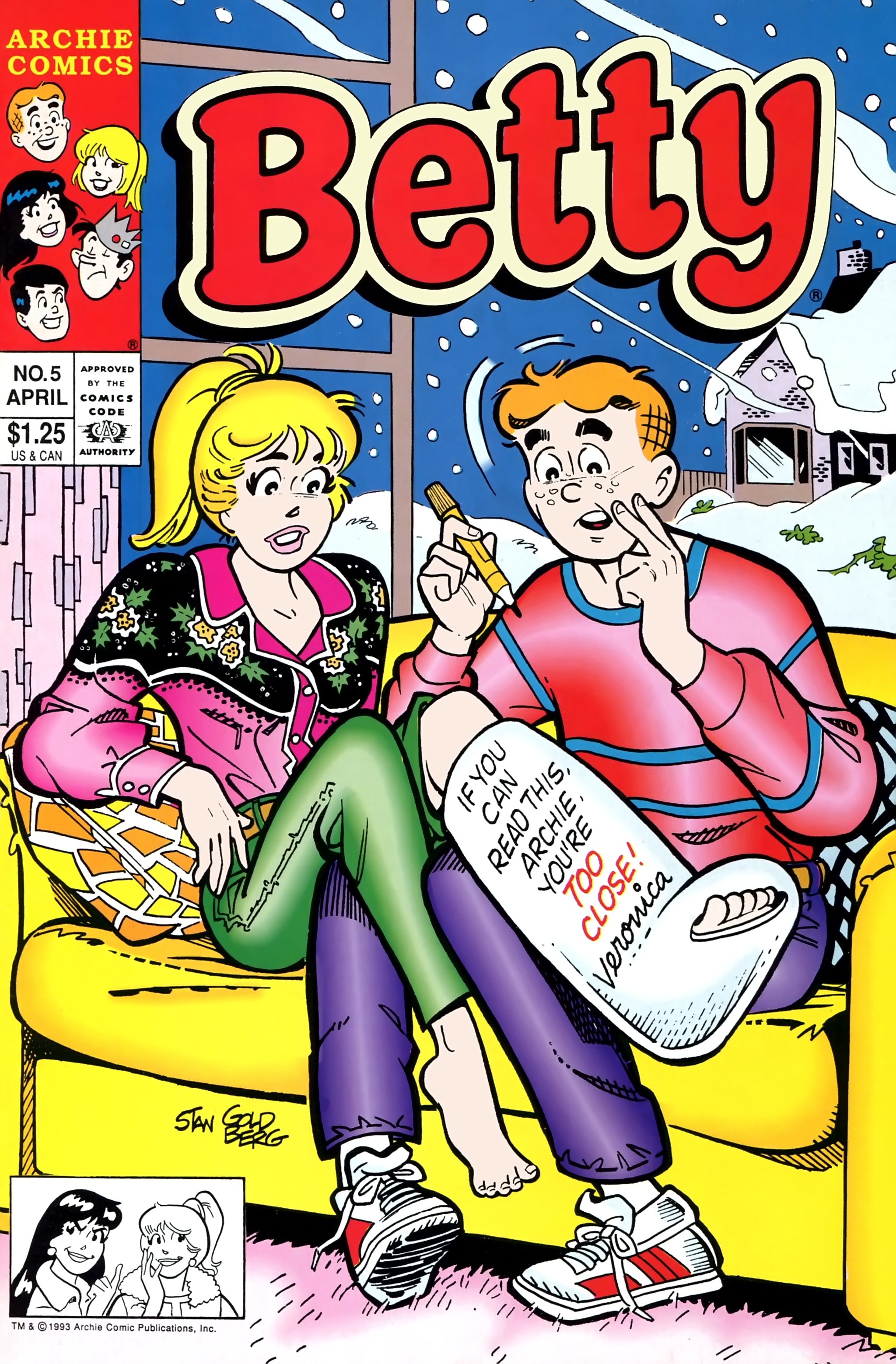 Read online Betty comic -  Issue #5 - 1
