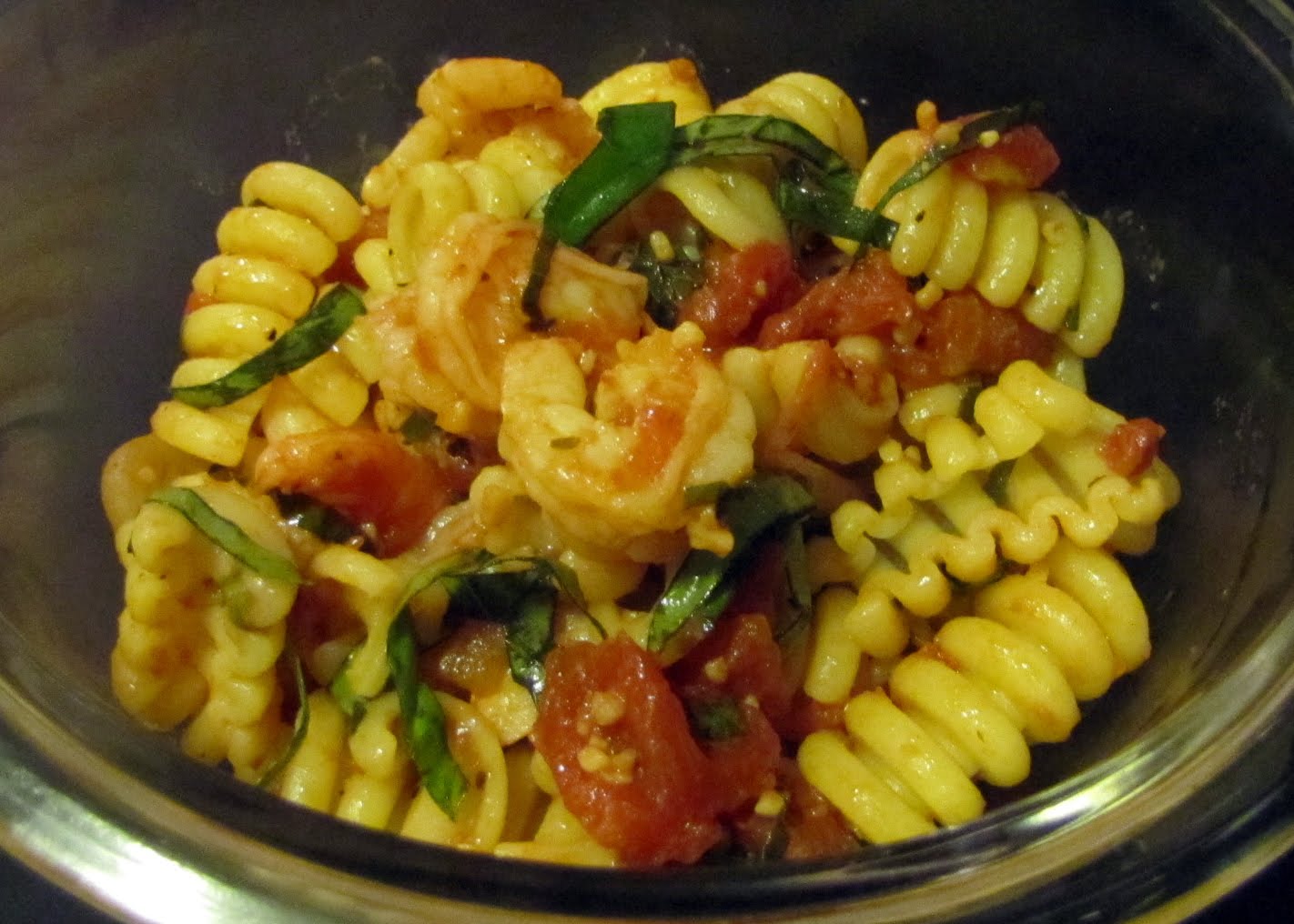 Smells Like Food in Here Shrimp "Marinara" with Pasta