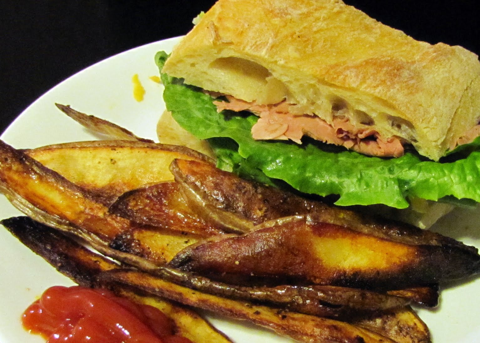 Smells Like Food in Here Roast Beef on Ciabatta with ExpensiveasHell