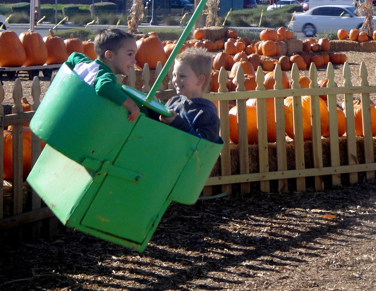 Casper Family Pumpkin Patch Field Trip