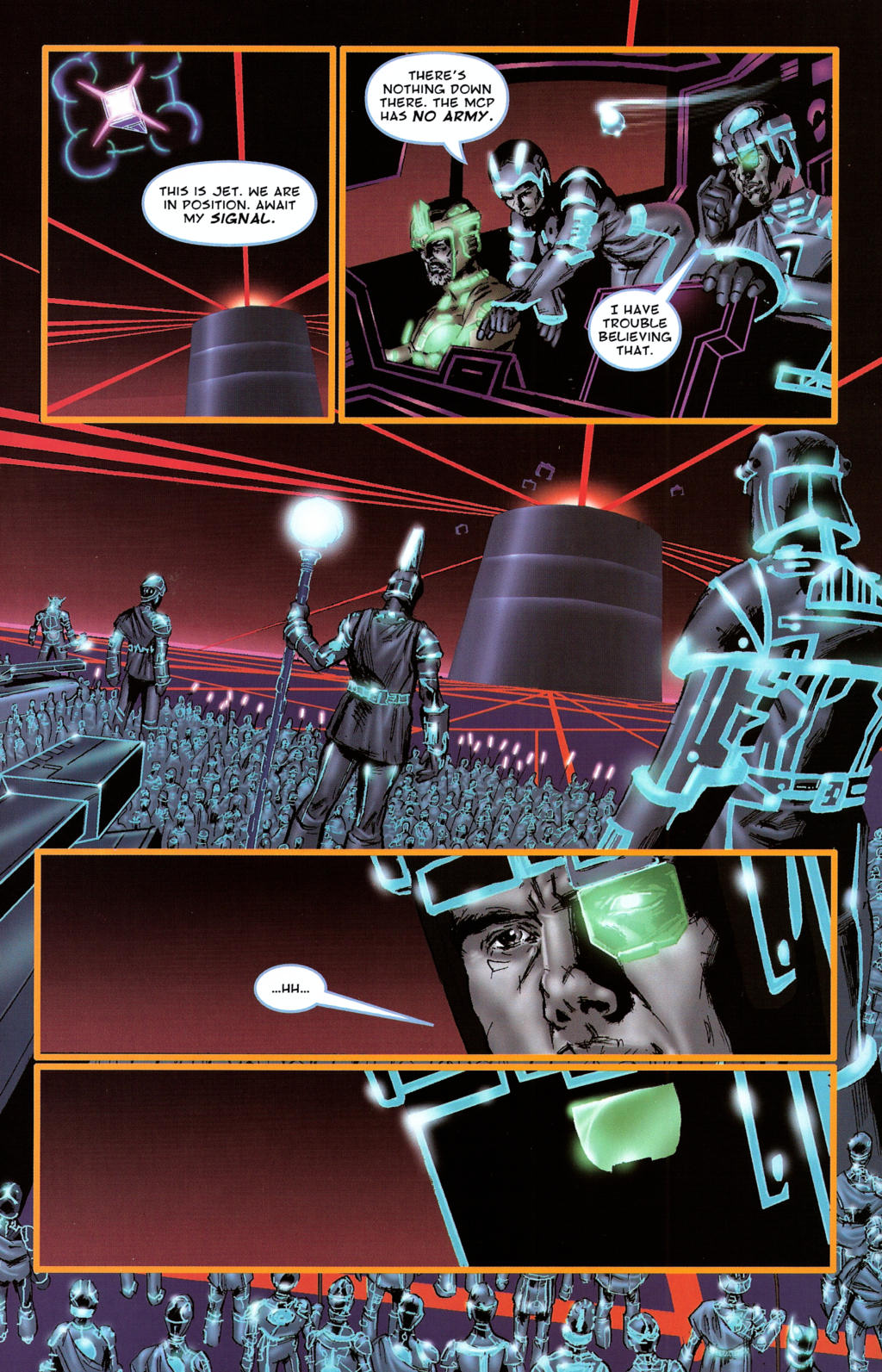 Read online TRON: Ghost in the Machine comic -  Issue #3 - 23