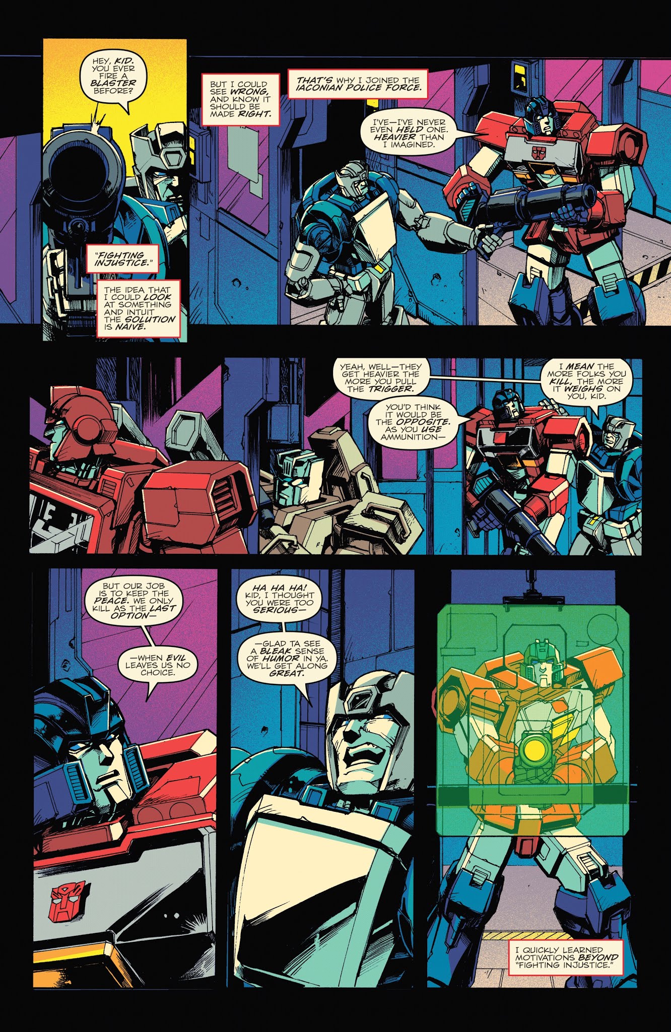Read online Optimus Prime comic -  Issue #25 - 8