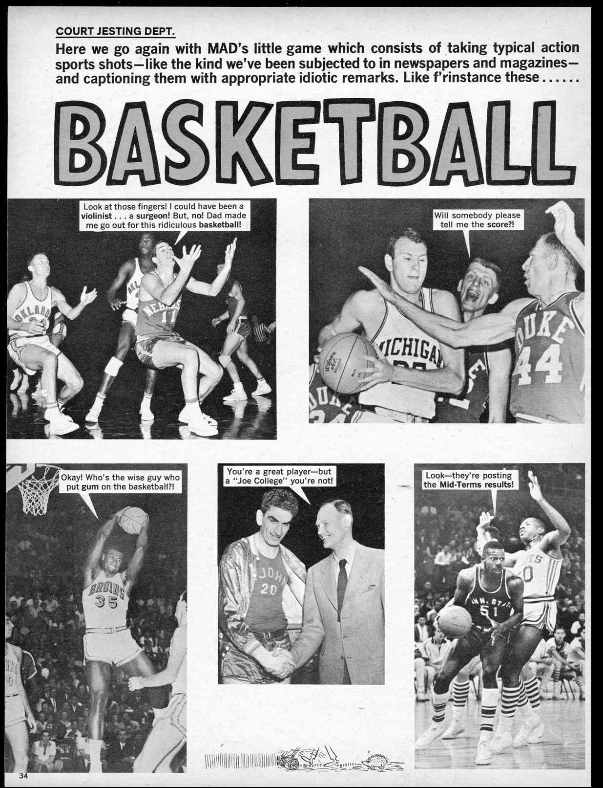 Read online MAD comic -  Issue #94 - 36