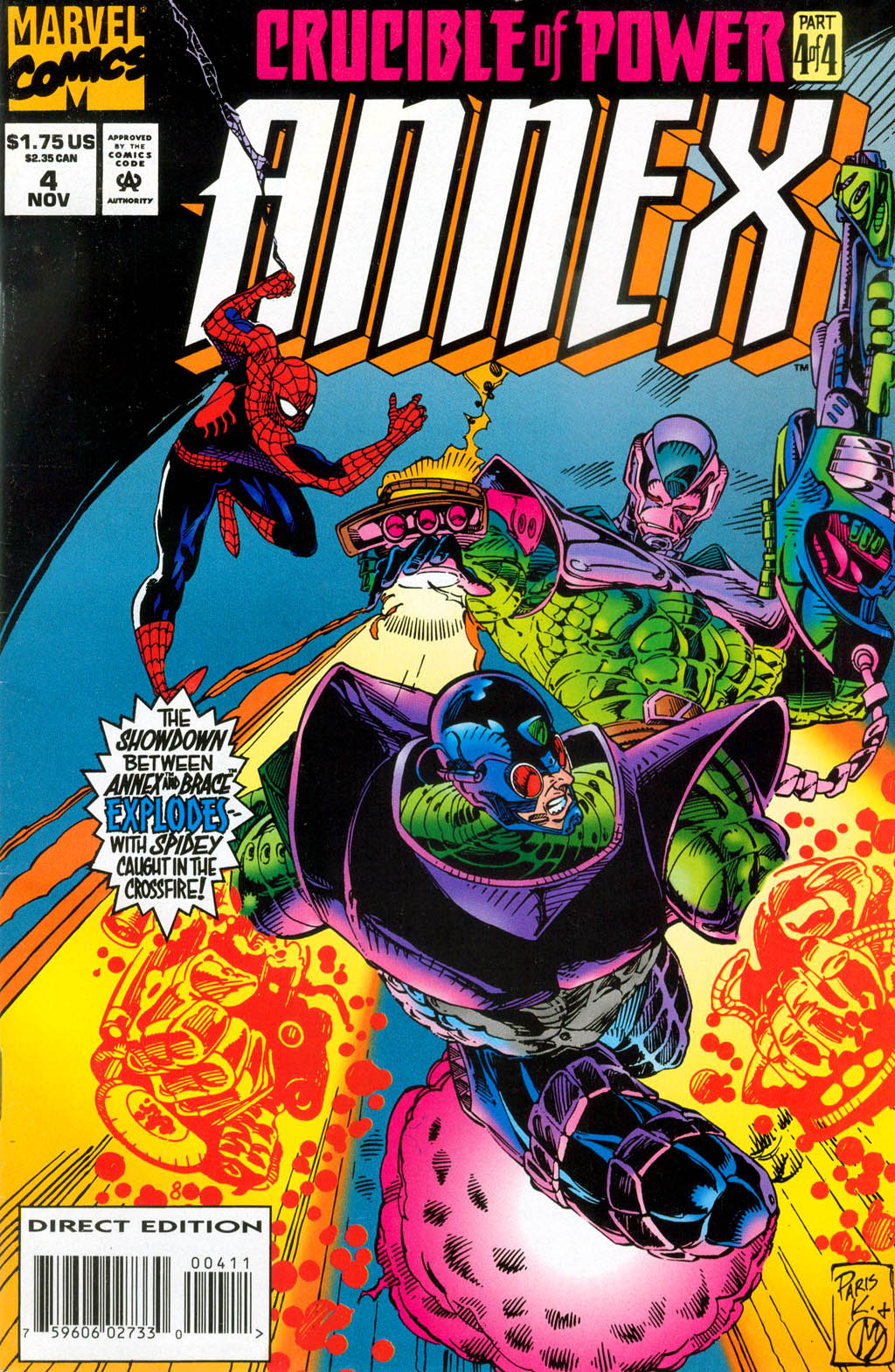 Read online Annex comic -  Issue #4 - 1