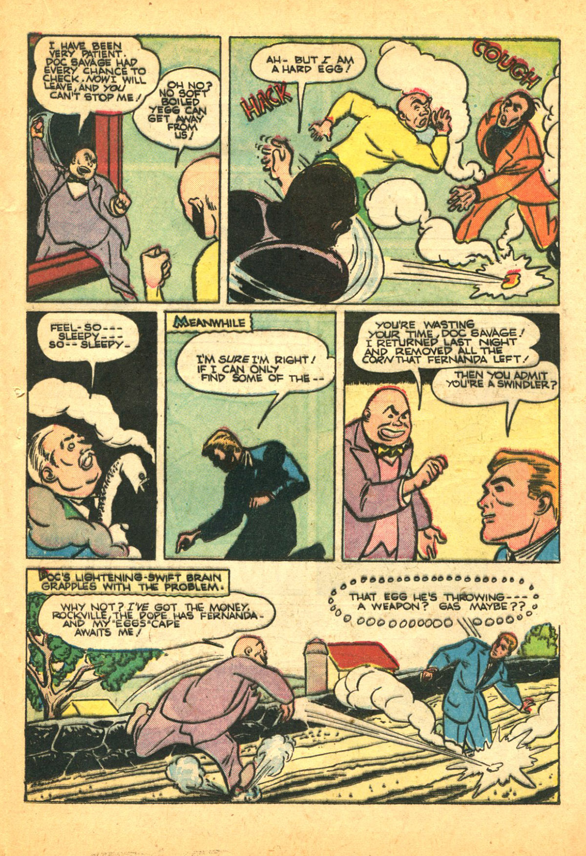 Read online Shadow Comics comic -  Issue #38 - 43