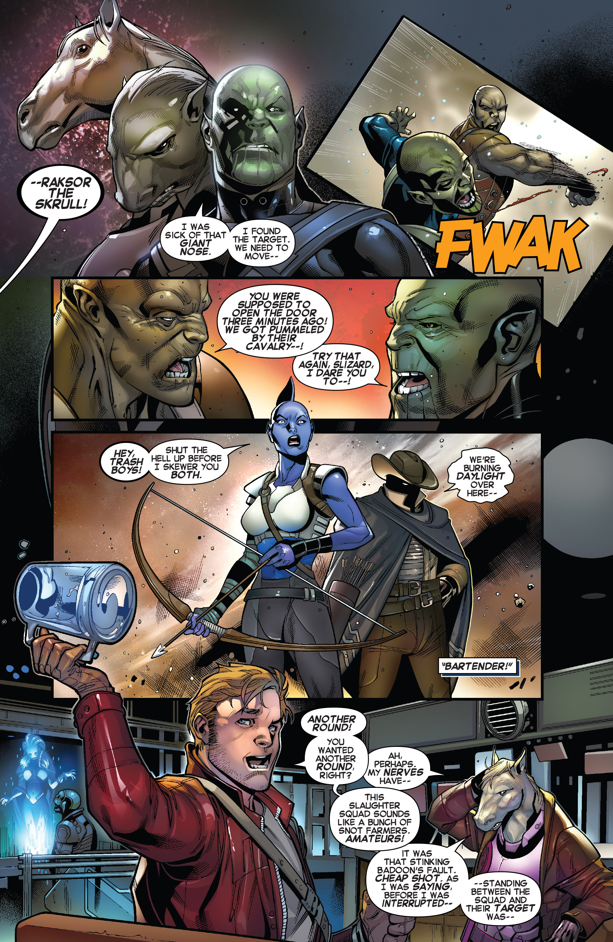 Read online Legendary Star-Lord comic -  Issue #5 - 6