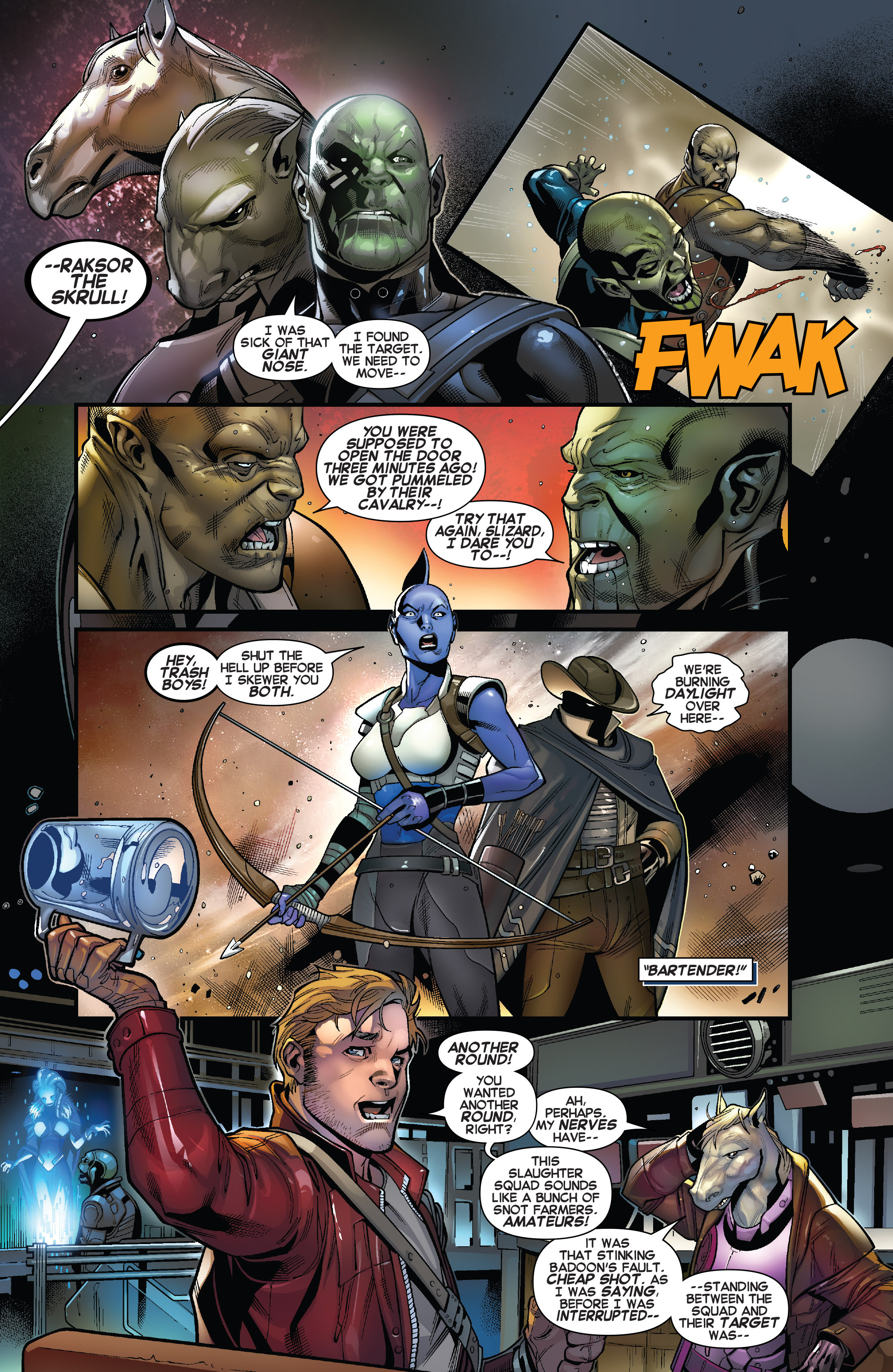 Read online Legendary Star-Lord comic -  Issue #5 - 6