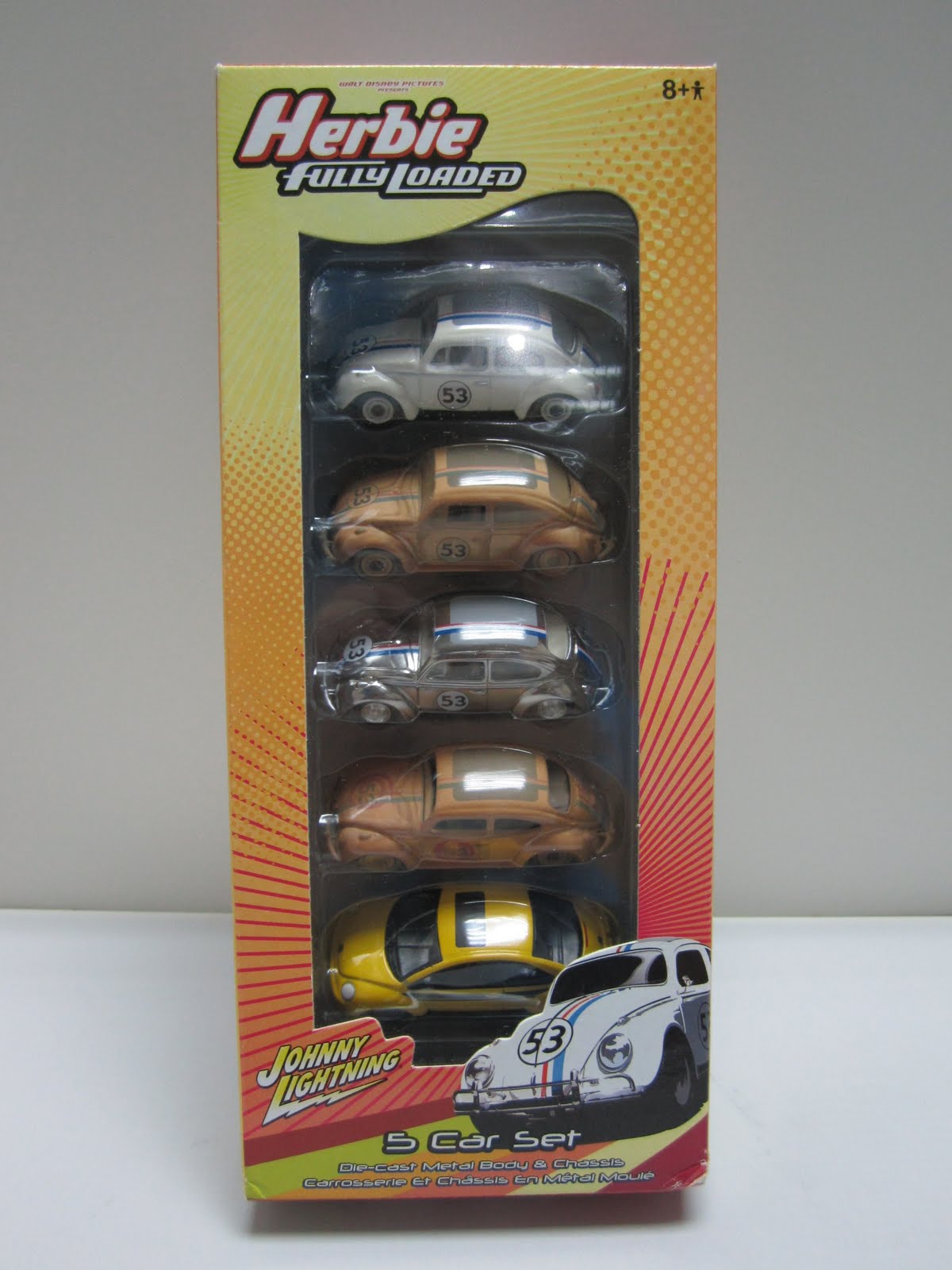TCS GROUP THE COLLECTION SOCIETY Johnny Lightning Herbie Fully Loaded 5 cars pack
