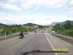 Bikers going into Oregon