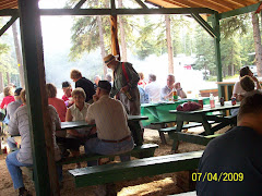 Campers July 4th at Sourdough RV Park, Tok, Alaska