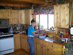 Phyliss in her kitchen