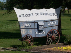 We ate lunch in Richardton, ND today