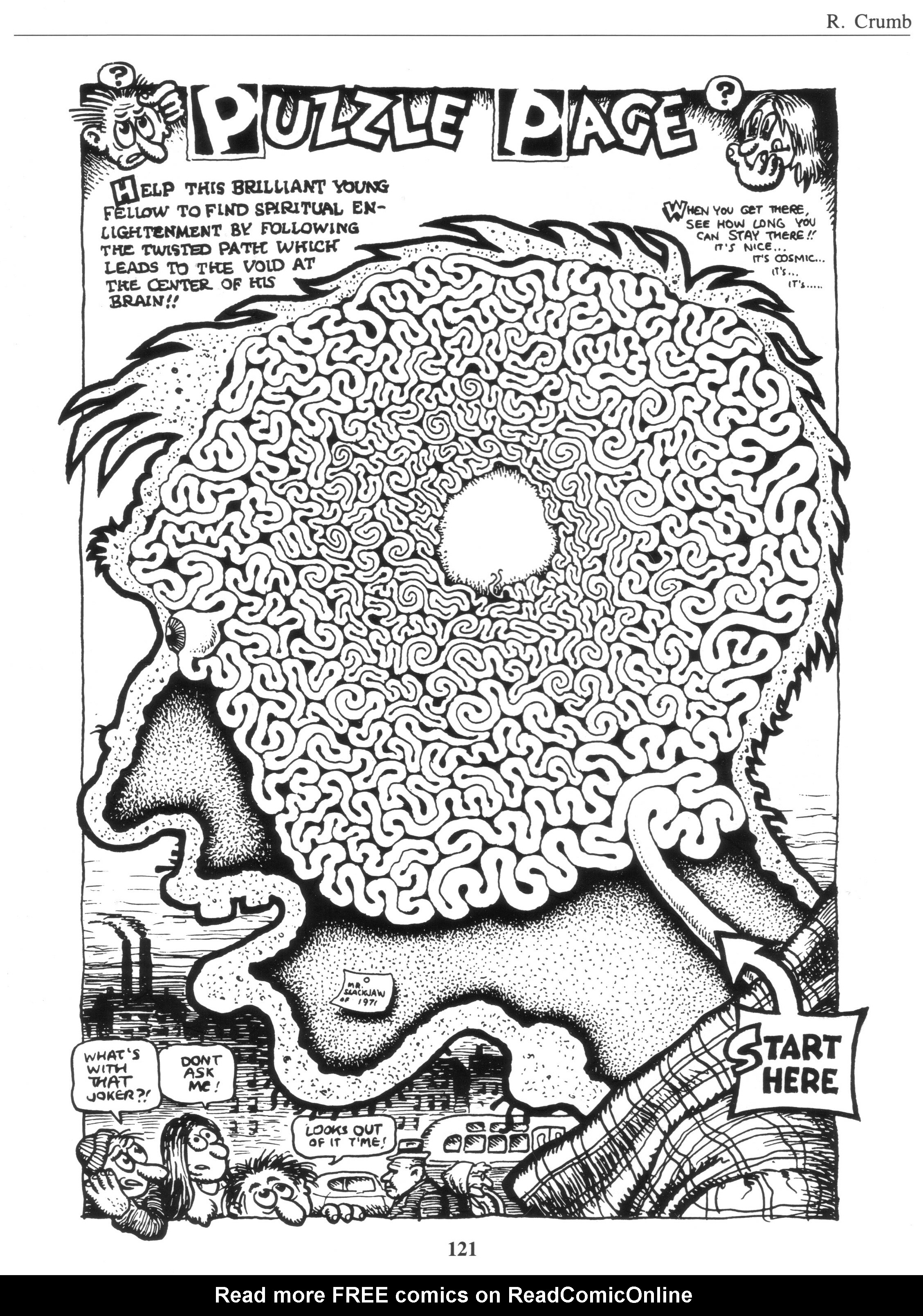 Read online The Complete Crumb Comics comic -  Issue # TPB 7 - 129