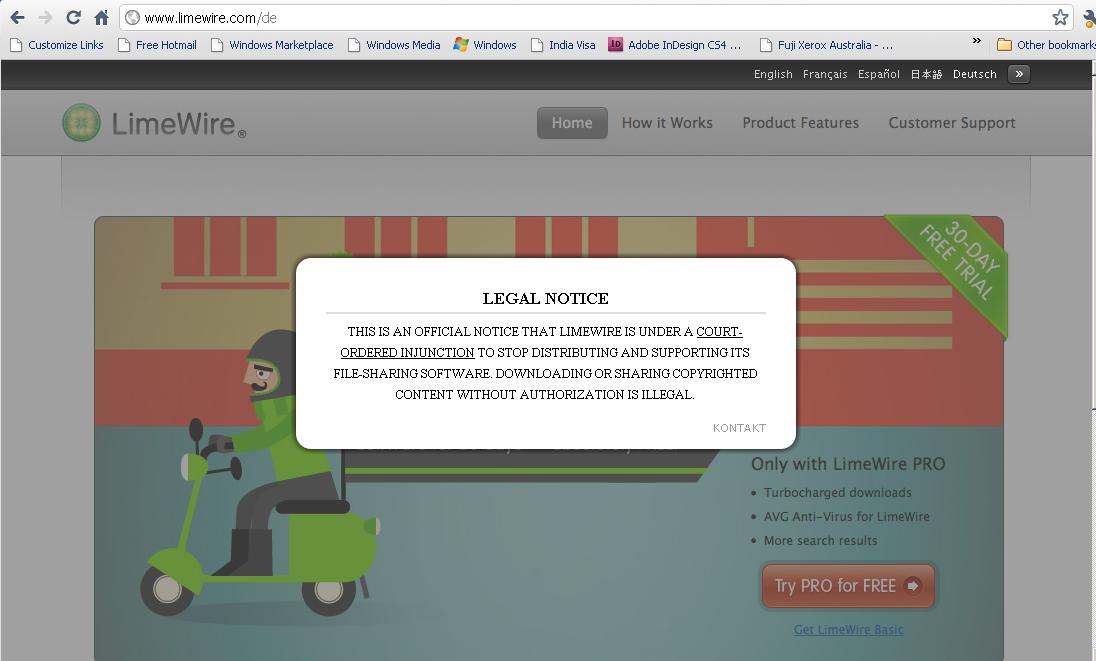 and Computer Hacks What happened to limeWire?