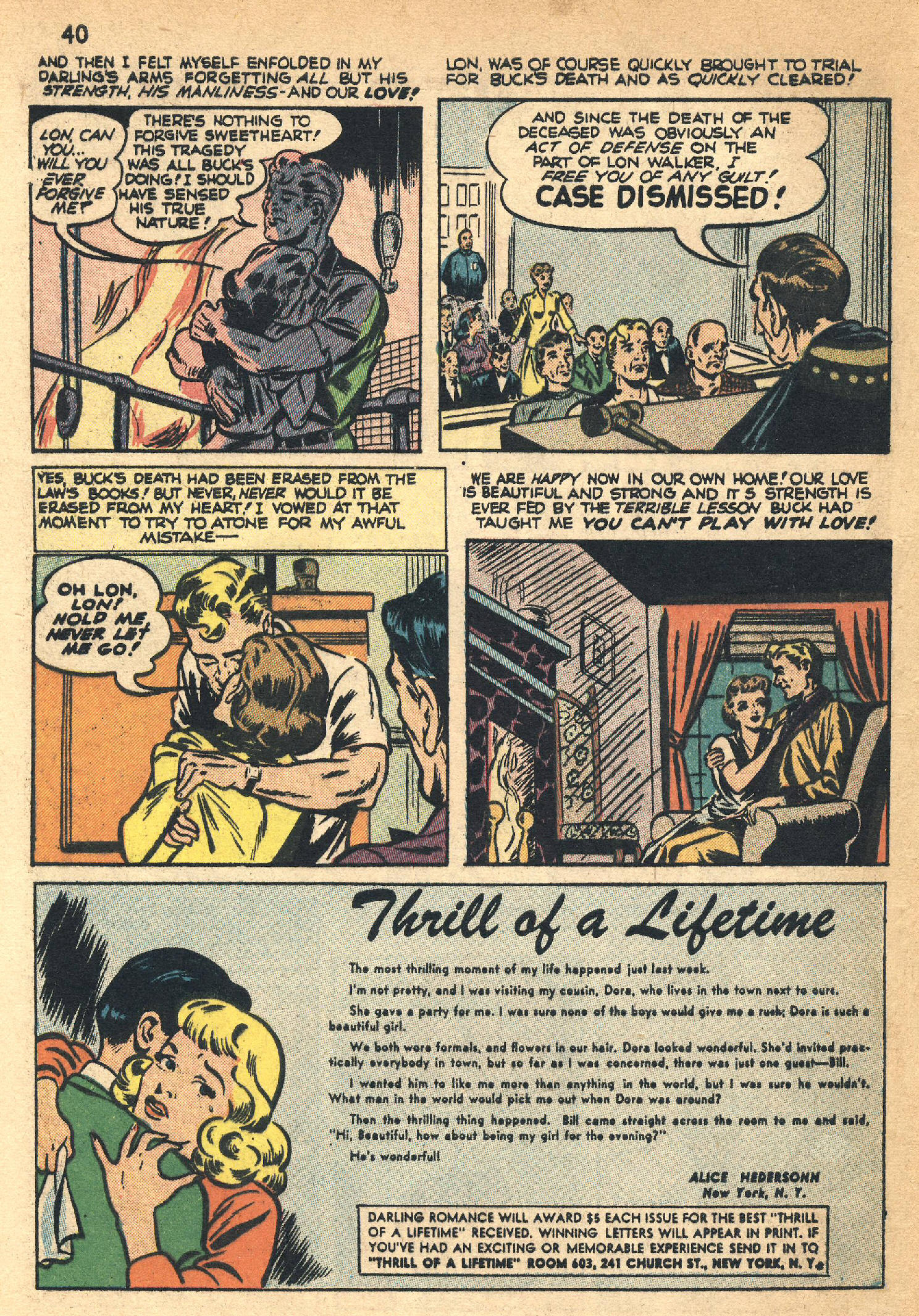 Read online Darling Romance comic -  Issue #1 - 40