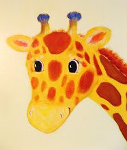 giraffe mural