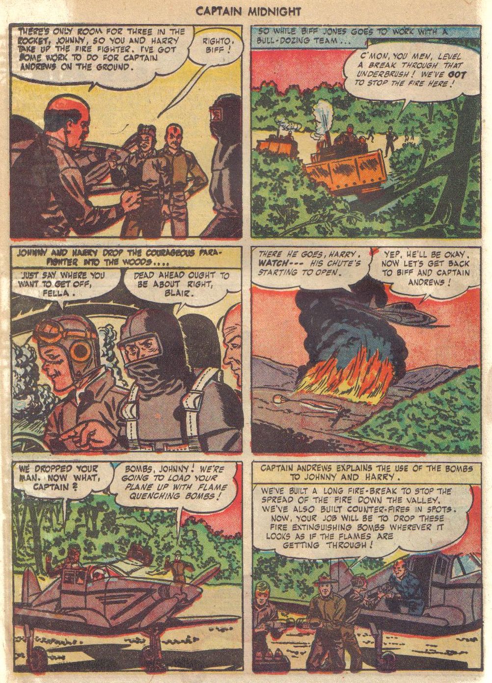 Read online Captain Midnight (1942) comic -  Issue #42 - 38