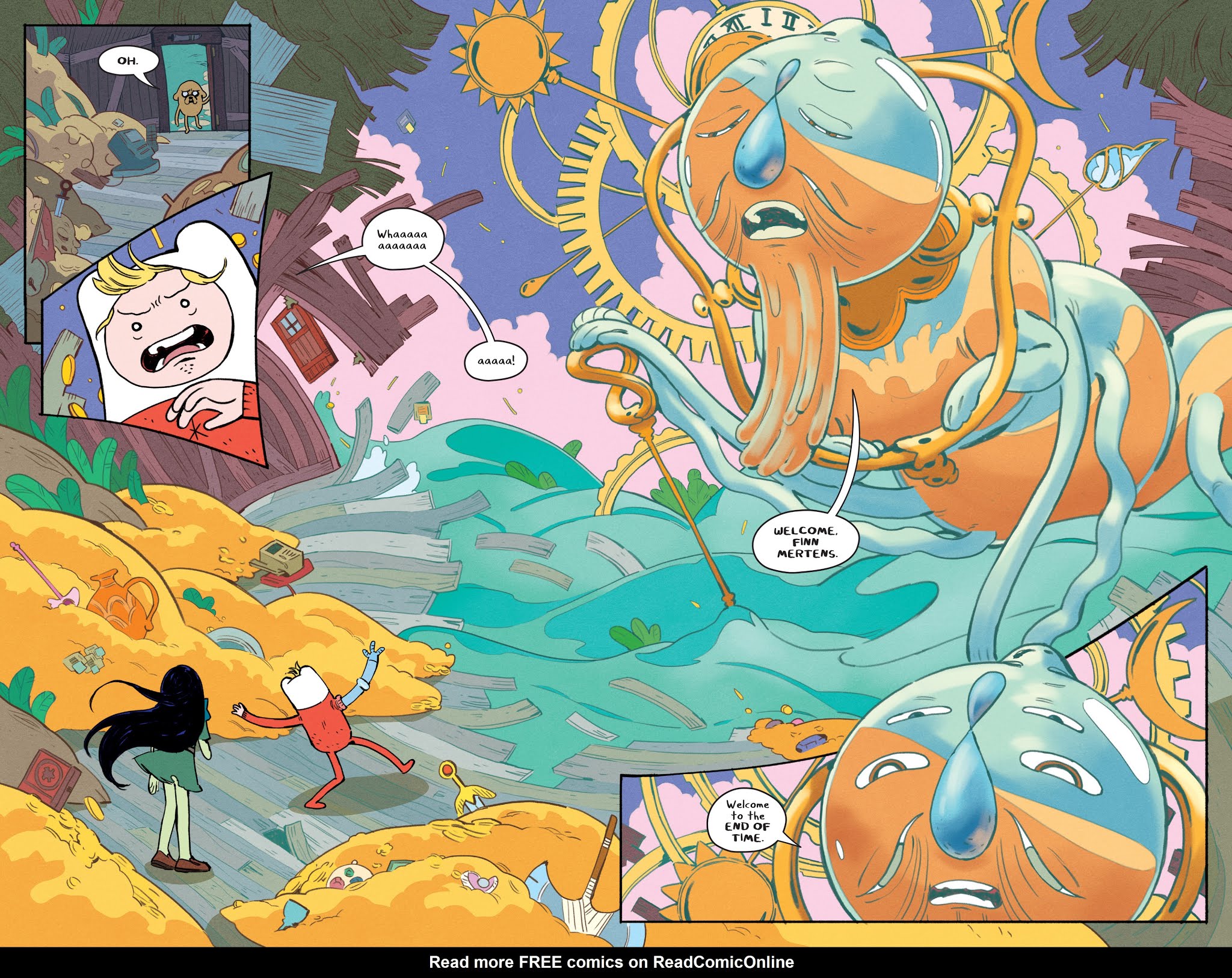 Read online Adventure Time: Beginning of the End comic -  Issue #1 - 10