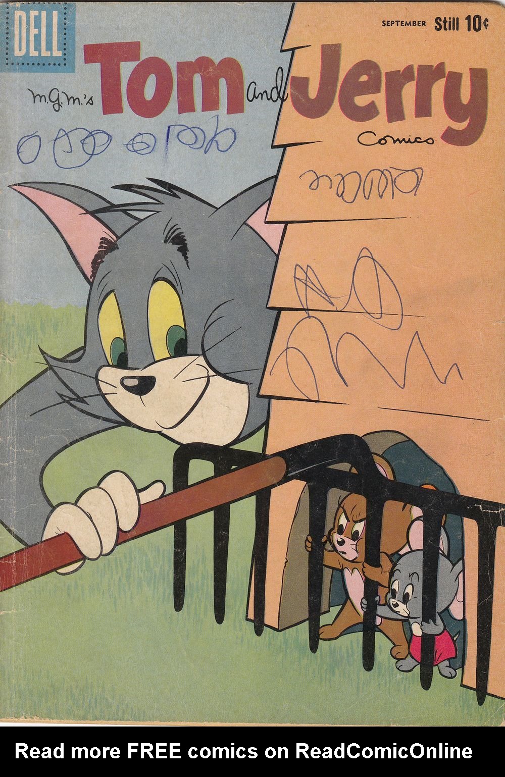 Read online Tom & Jerry Comics comic -  Issue #182 - 1