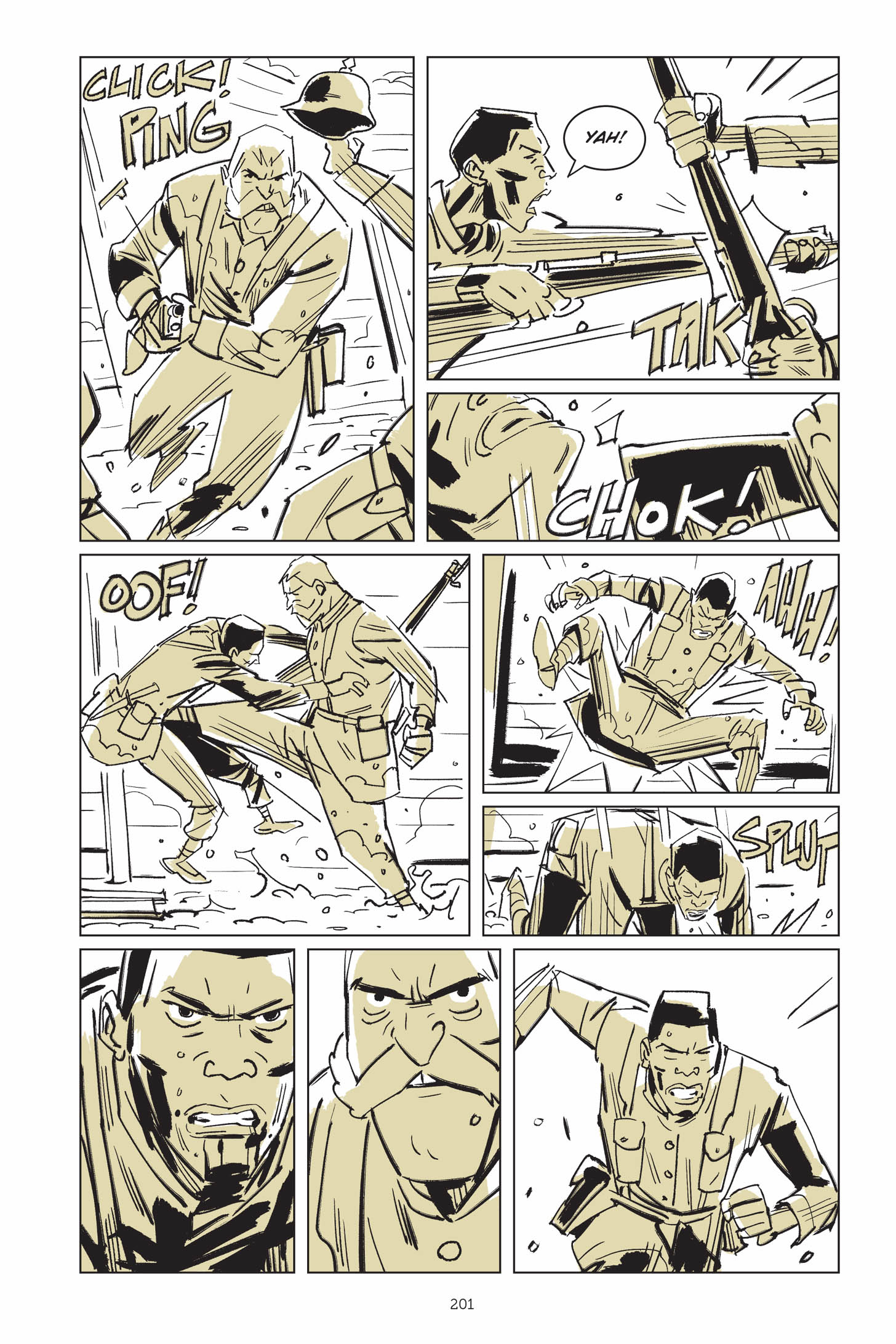 Read online Now Let Me Fly: A Portrait of Eugene Bullard comic -  Issue # TPB (Part 3) - 1