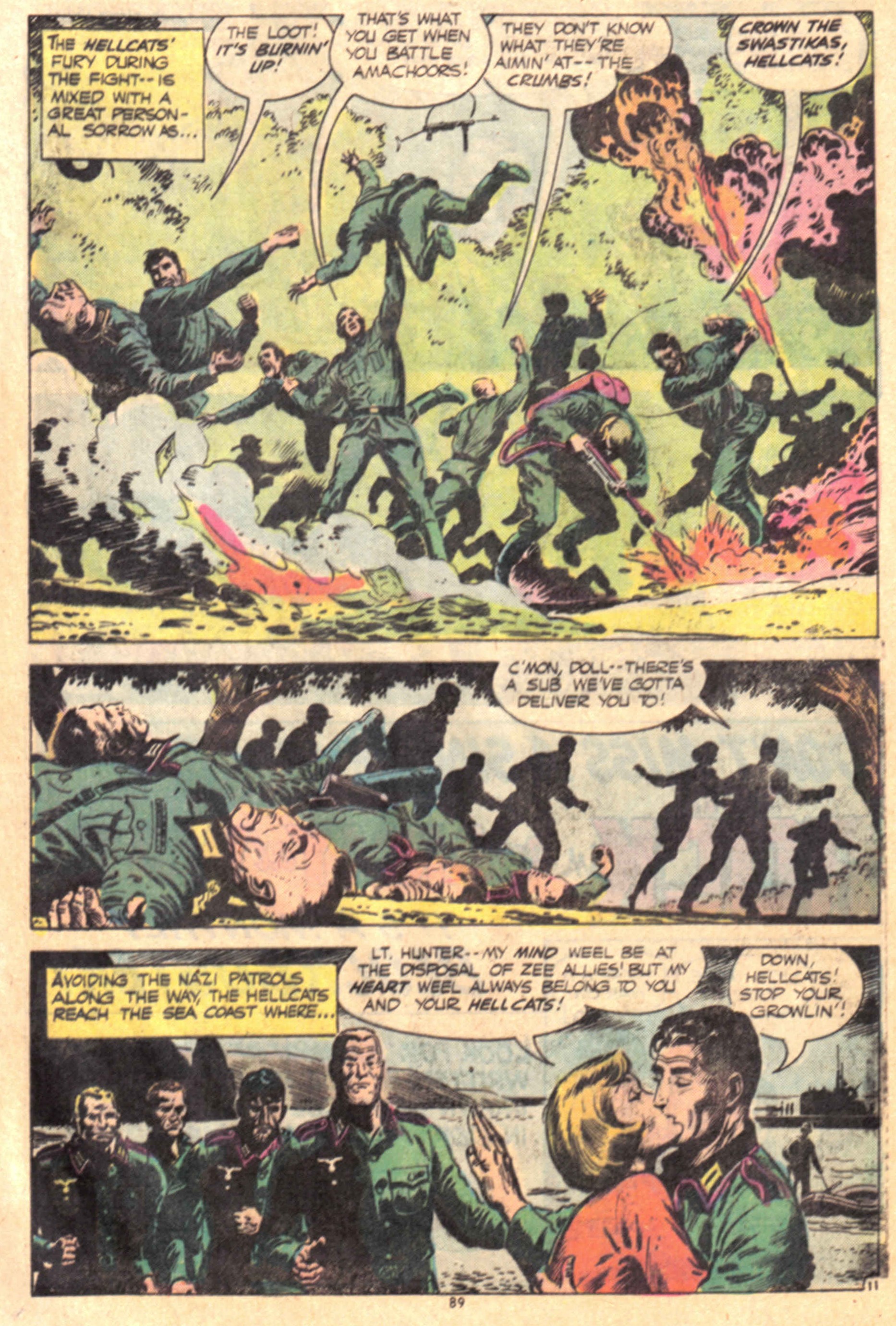 Read online Our Army at War (1952) comic -  Issue #269 - 89