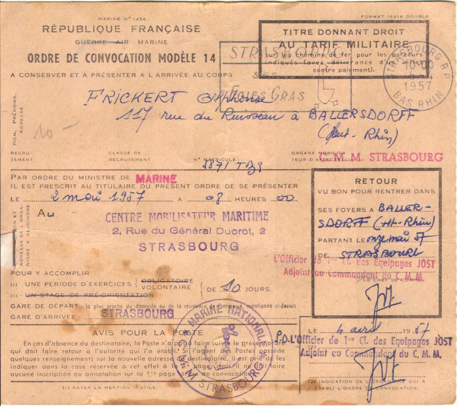 Flotille Du Rhin Marine Nationale