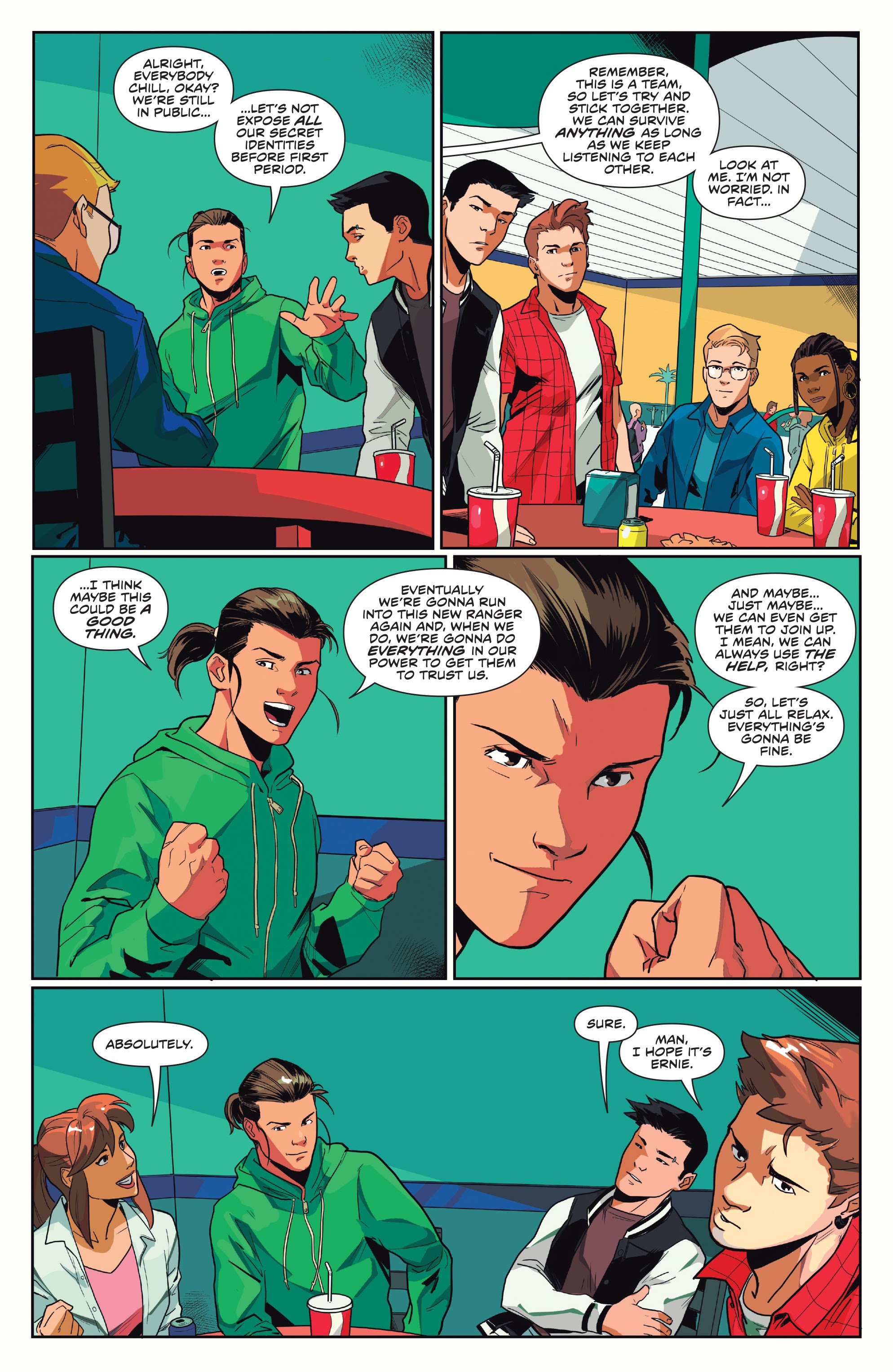 Read online Mighty Morphin comic -  Issue #1 - 10
