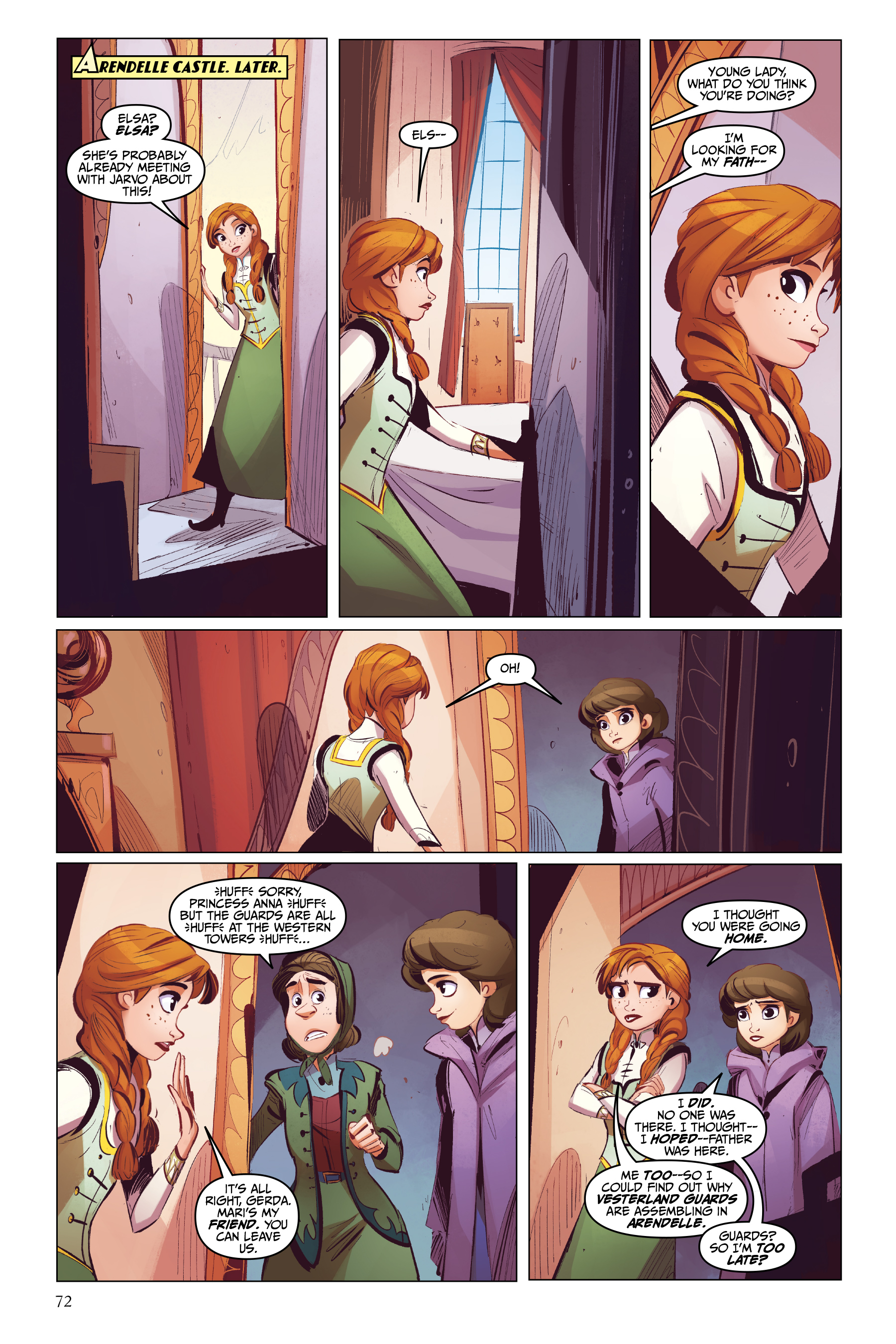 Read online Disney Frozen: Breaking Boundaries comic -  Issue # _TPB - 72