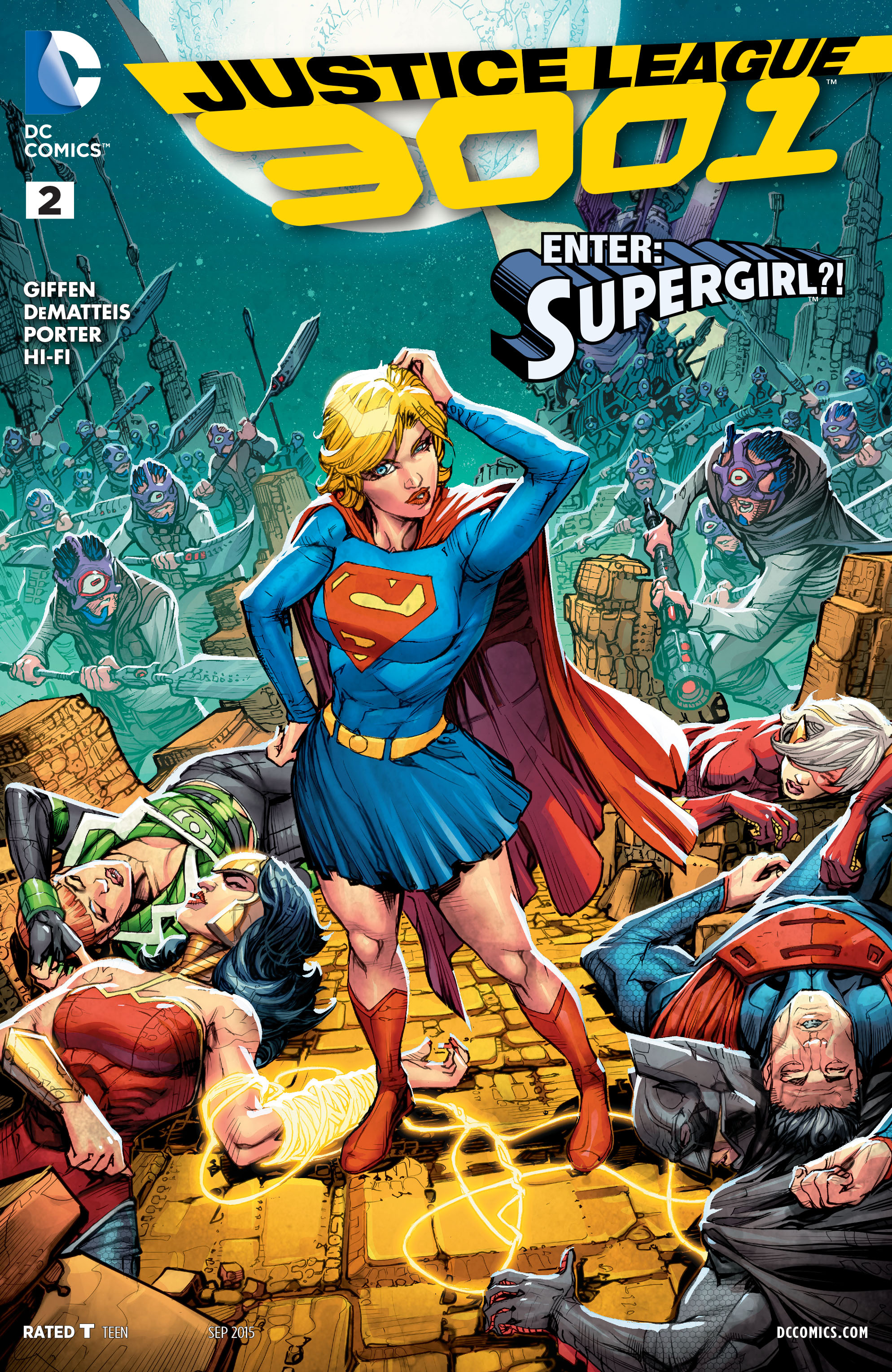 Read online Justice League 3001 comic -  Issue #2 - 1
