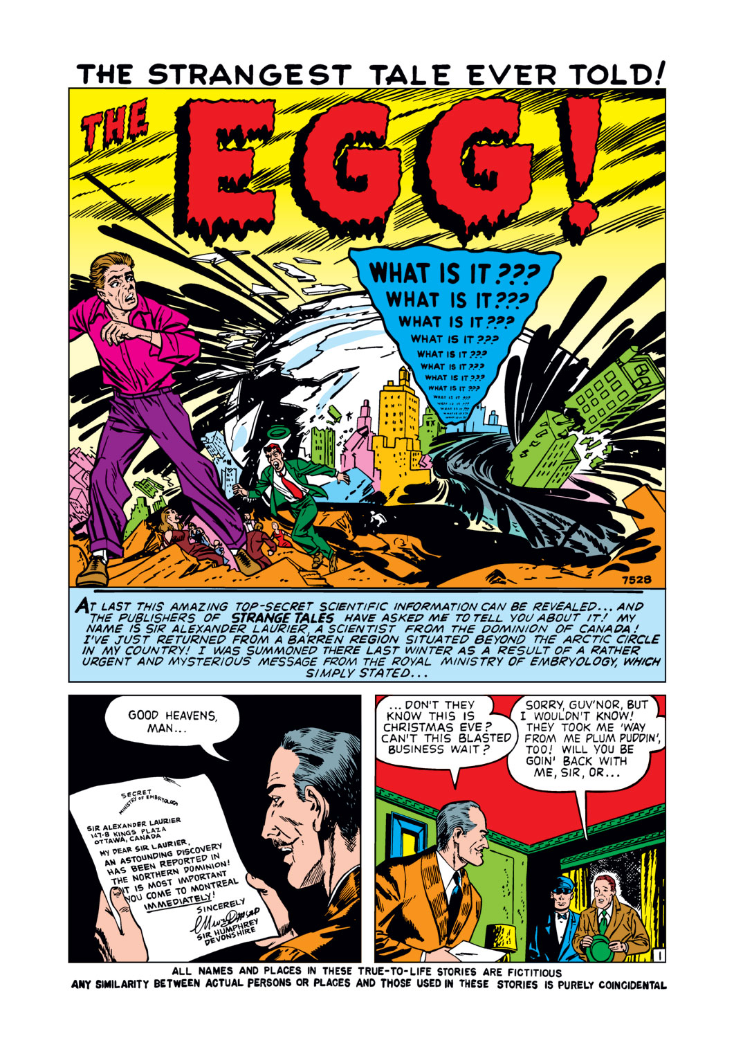 Read online Strange Tales (1951) comic -  Issue #2 - 2