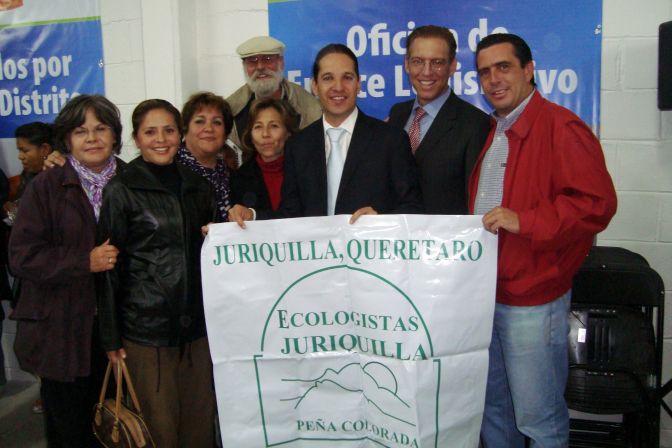 ECOLOGISTAS CON PRESIDENTE MUNICIPAL DE QUERETARO