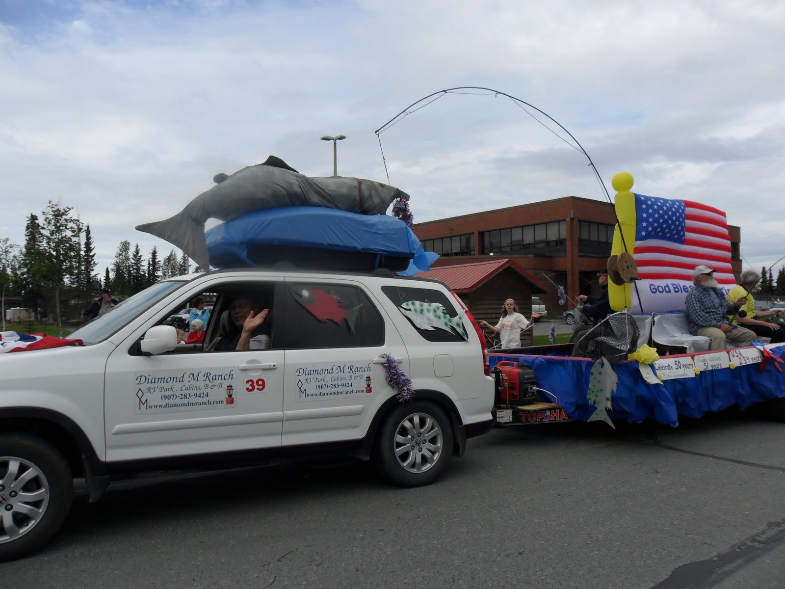 The Kenai Alaska Vacation Blog God Bless America! Diamond M Ranch Wins