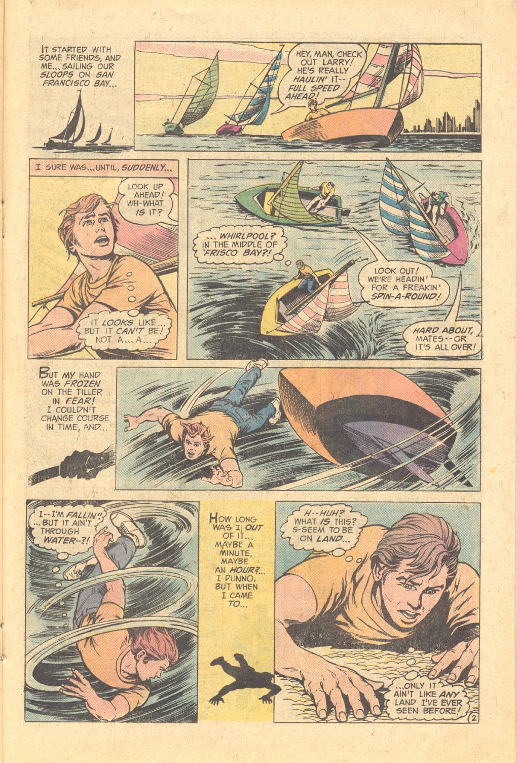 Read online Strange Sports Stories (1973) comic -  Issue #6 - 14