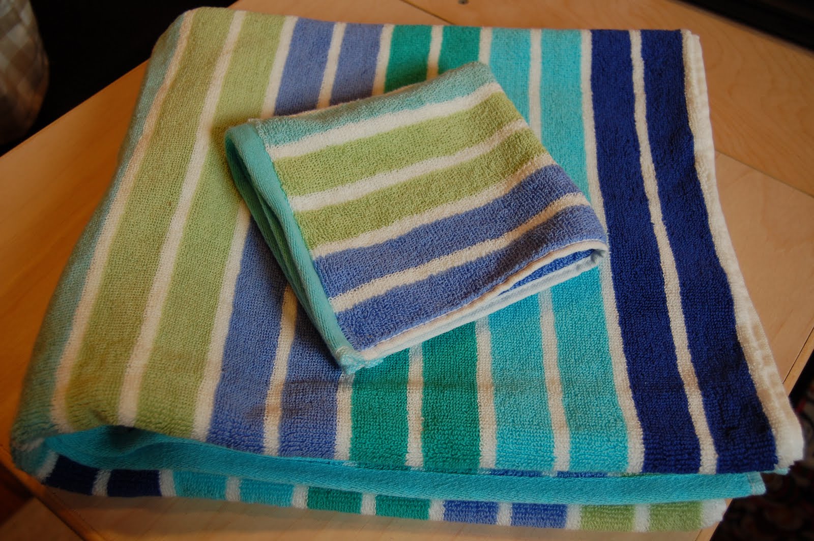 Making A Simple Hooded Bath Towel