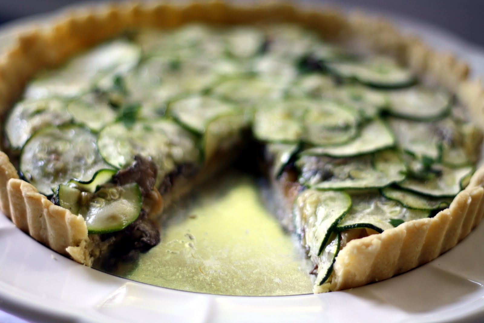 Coco Is Cooking: Zucchini Tart