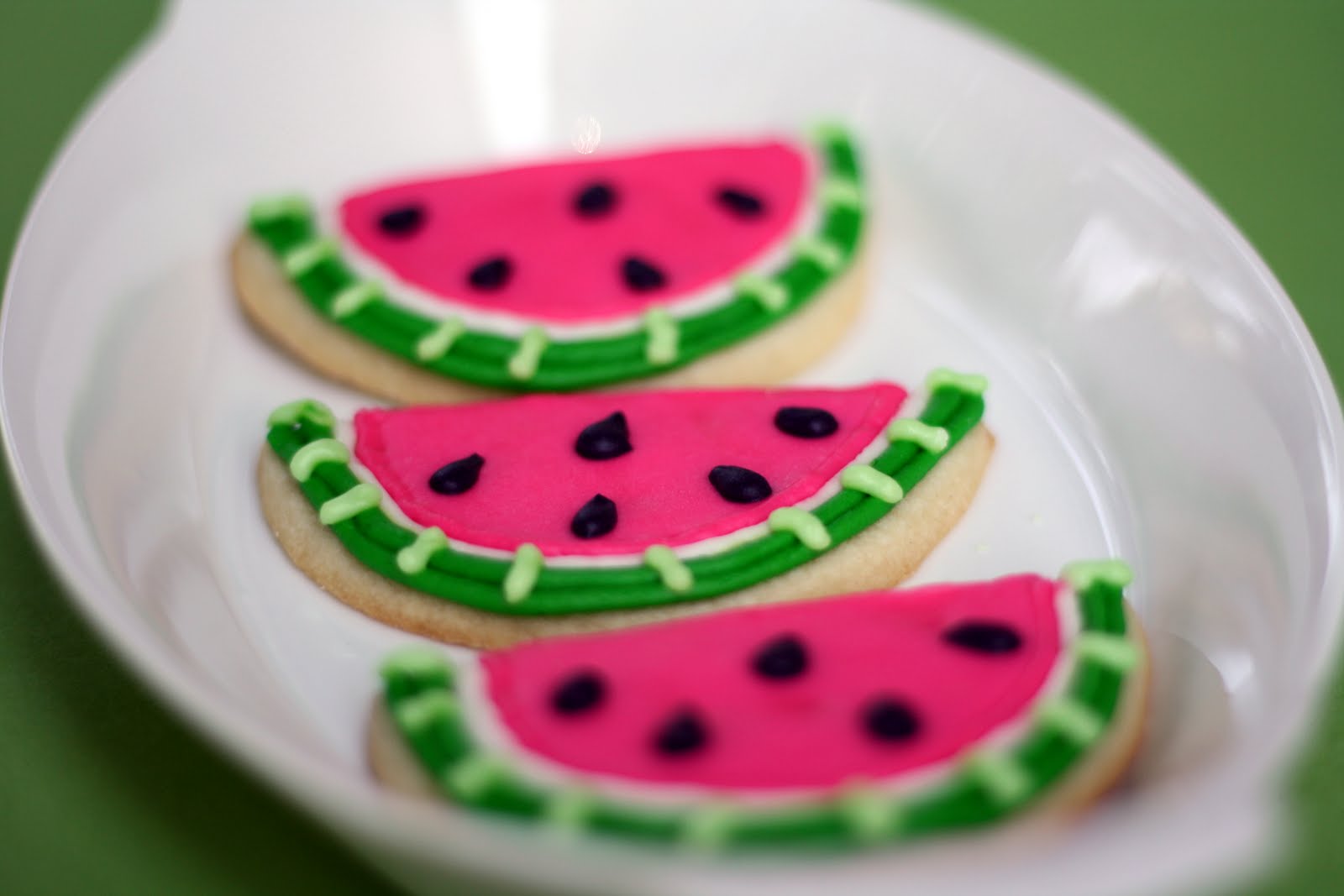 Coco Is Cooking: Watermelon Decorated Sugar Cookies