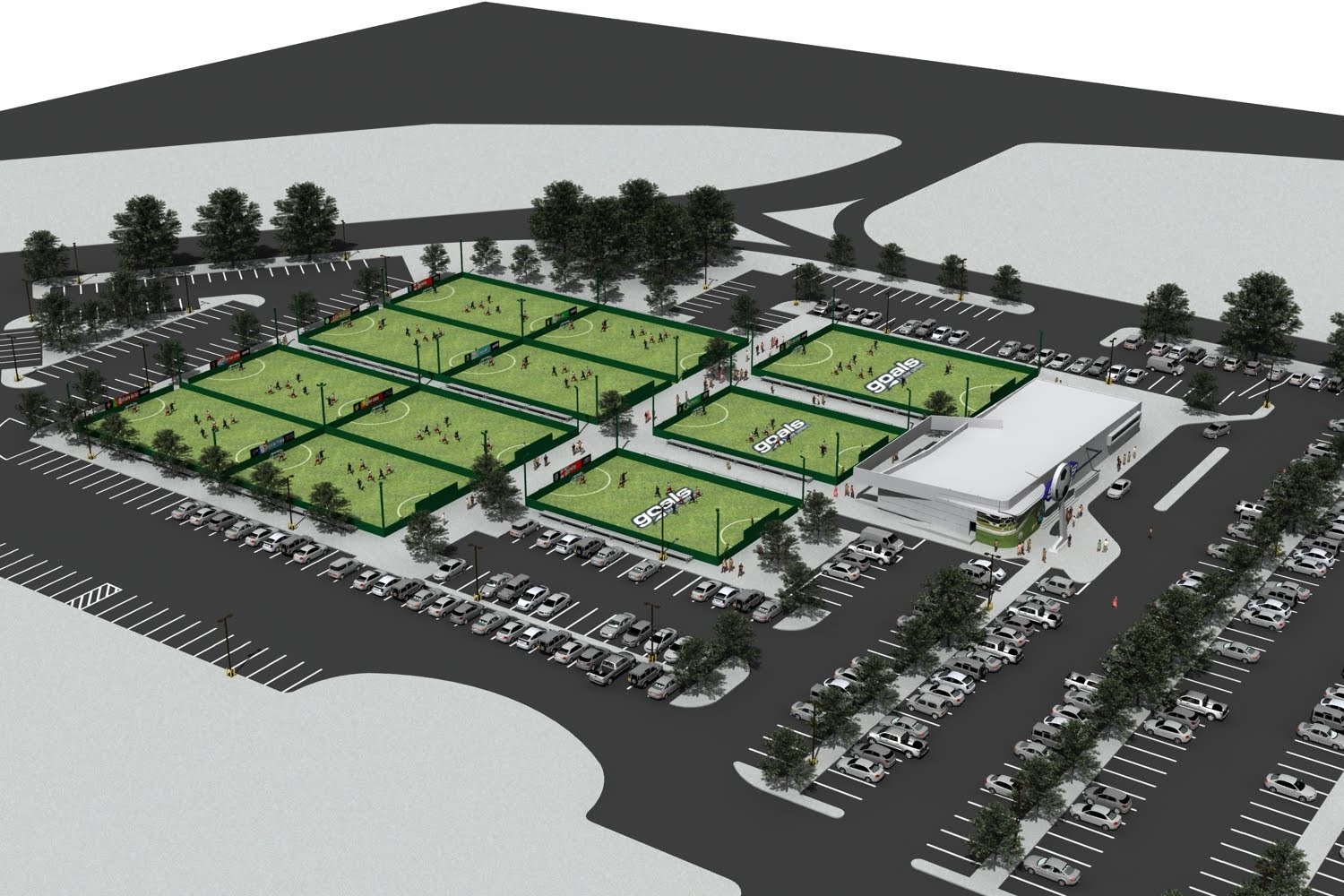 Simply Fútbol State of the art pitches inaugurated in Los Angeles