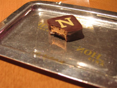 A last Fauchon chocolate