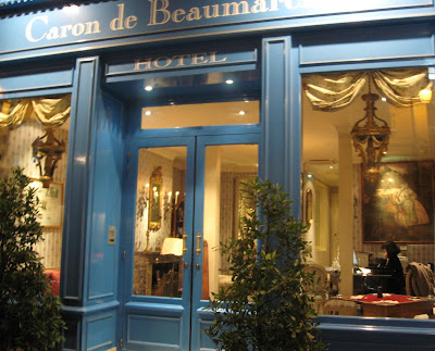 Hotel Beaumarchaise in the Marais