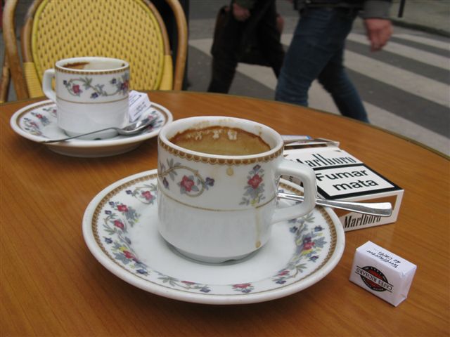 Paris Cafe Tables