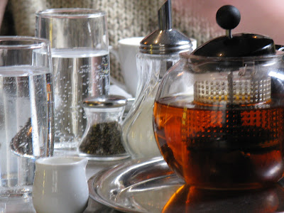 Austrian teapot in Cafe Sabarsky