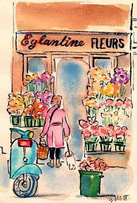 paris breakfasts: Paris des Fleurs