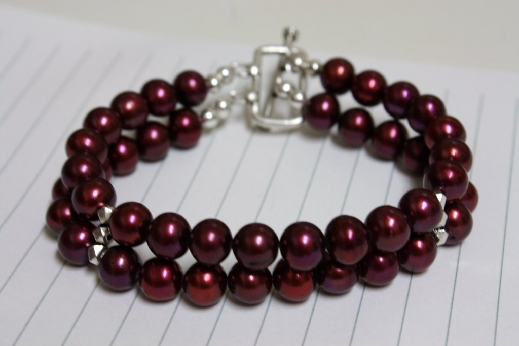 My World Raspberry Colored Pearl Jewelry