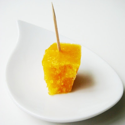 melon and mango Popsicles